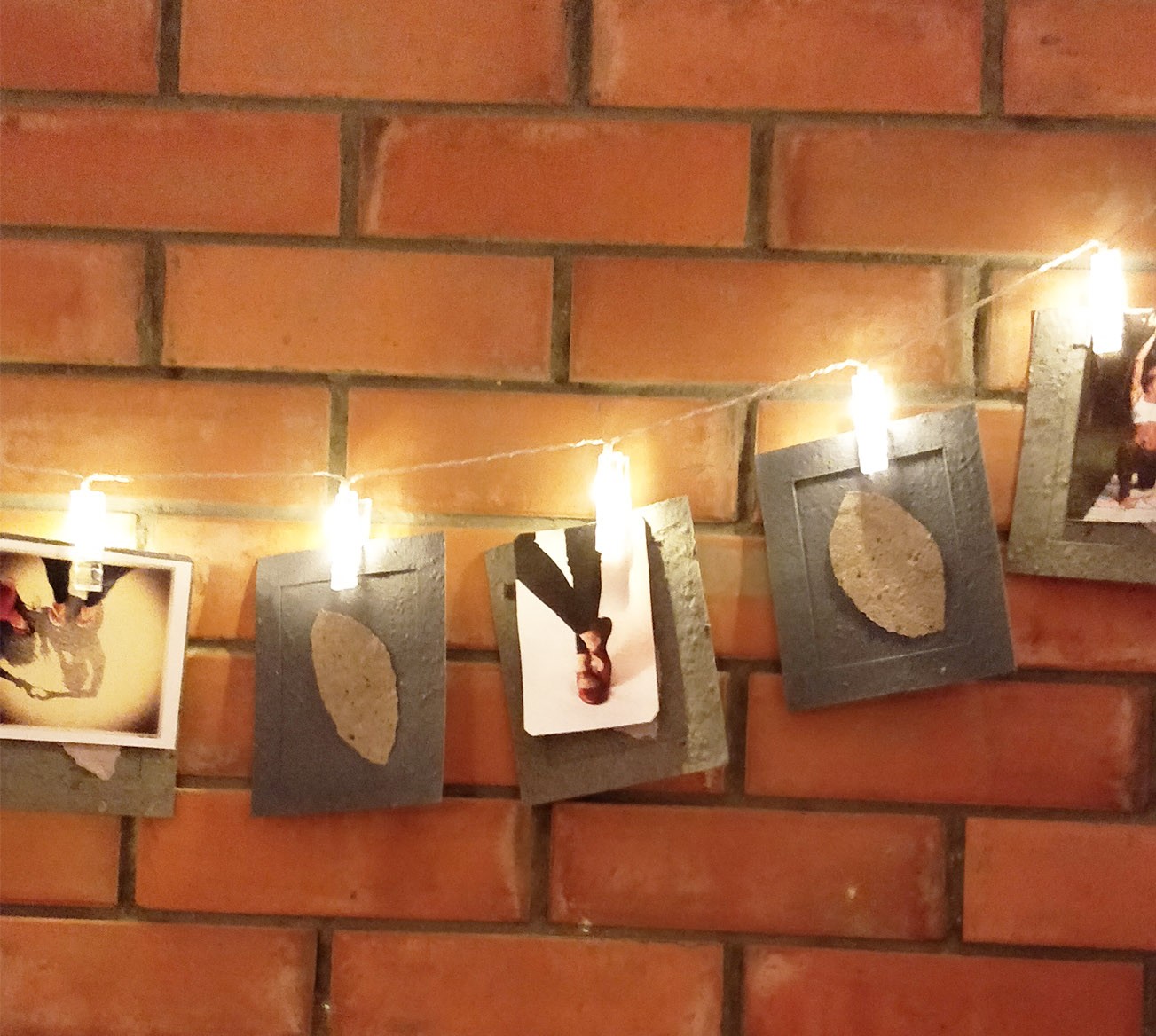 String and clip on lights 