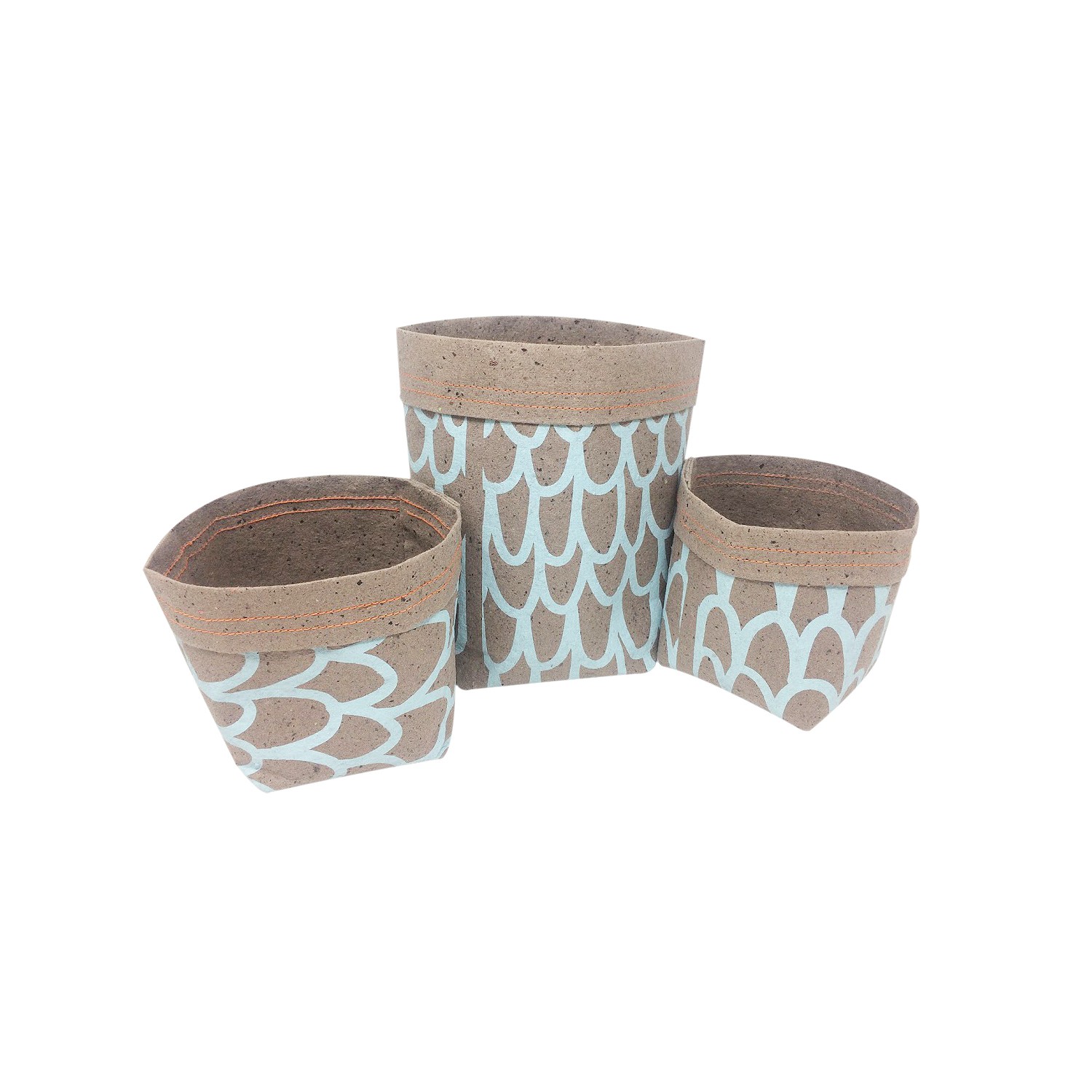 Handmade storage paper sacks