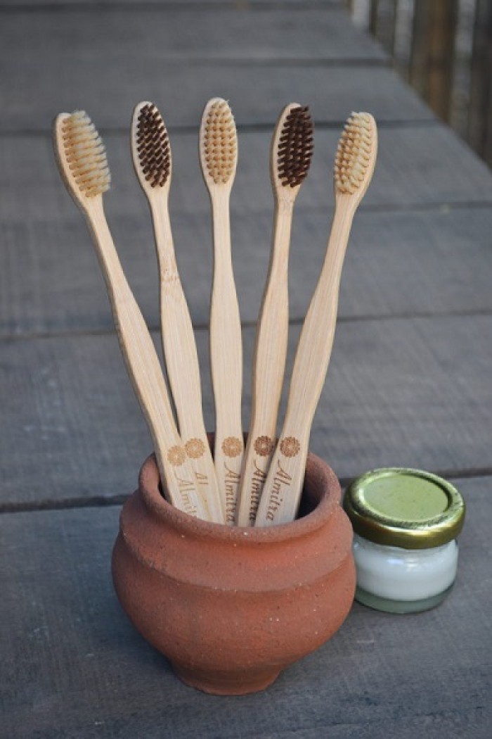 Almitra Sustainables - Bamboo Toothbrush for Adults