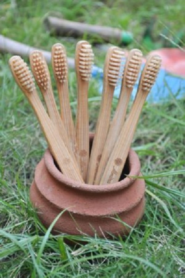 Almitra Sustainables - Bamboo Toothbrush for Kids