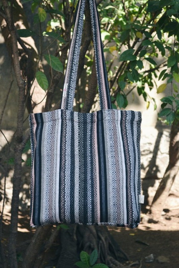 Almitra Sustainables: Tote Bag -Chestnut Grey