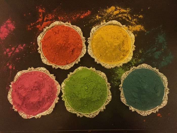 Holi Colours (Set of 5)