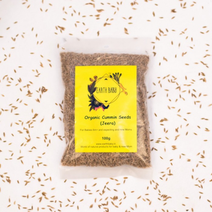 Organic Cumin seeds (Jeera) - 100 gms