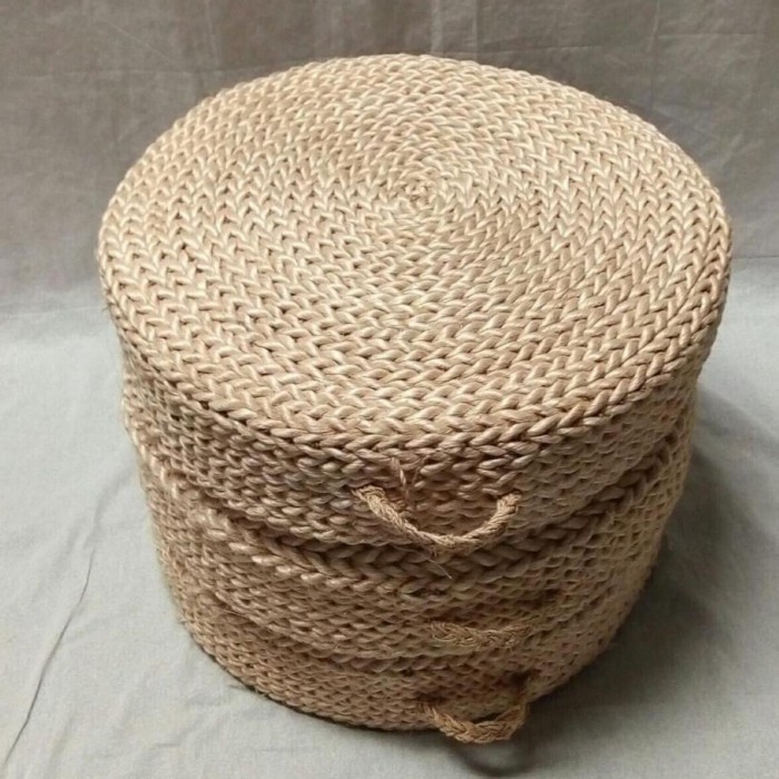 Zen Handmade Abaca Meditation Cushion